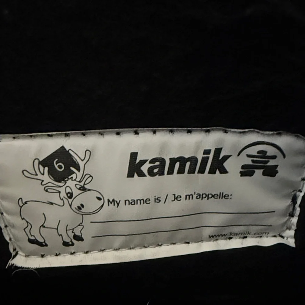 Kamik Kids' Black and Gray Snow Boots - Picture 2 of 4